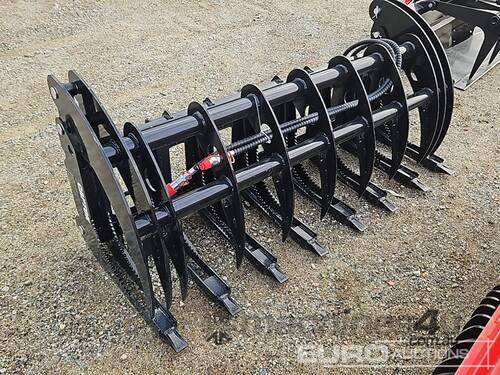 Unused Captok Grapple To Suit Skidsteer Loader 