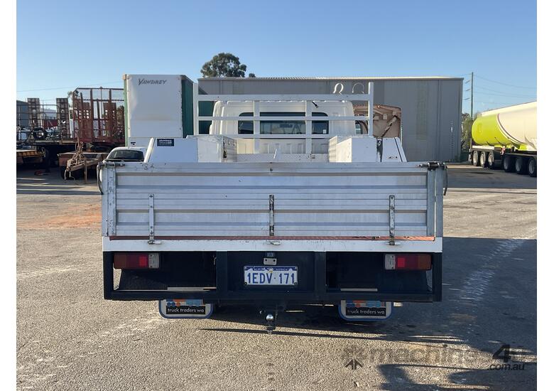 caption 2013 Hino 300 C Cab Wide 2 4x2 Tray Truck
