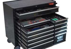 259Pc Introductory 12 Drawer 42 Tool Kit (Black)