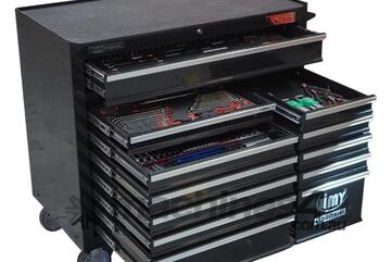 259Pc Introductory 12 Drawer 42 Tool Kit (Black)