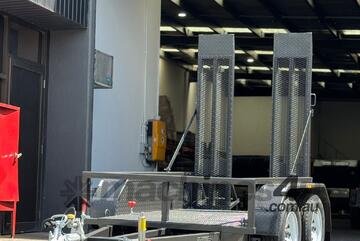 7x4 Tandem Scissor Lift Trailer