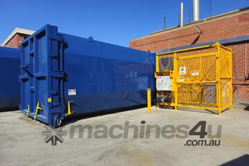 Easyquip Transportable Auger Compactor, General Waste Compactor, Integrated Compactor