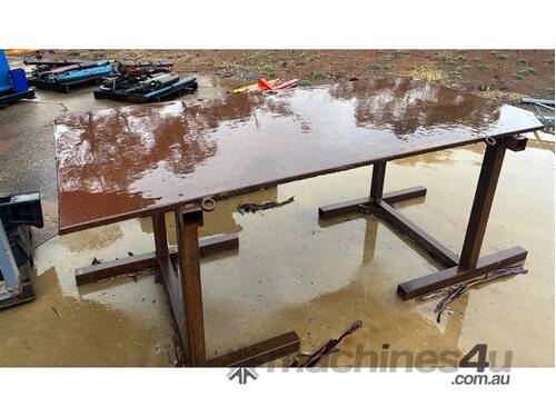 caption STEEL BENCH