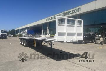 1981 Haulmark Tri-Axle Flat Top Trailer