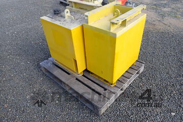 Custom Made Alloy tanks x 3