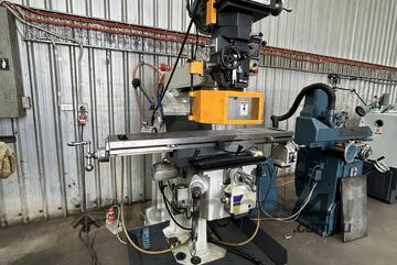 5HP Variable Speed Turret Milling Machine
