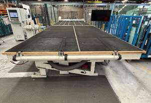 Used Intermac Automatic Float Cutting Line with Movetro Loader on 4 Bays for sale