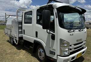 Isuzu NLS45/150 4x4 Dualcab Traytop Service Body Truck. One Owner Ex Council.