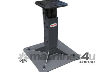 Manual Welding Positioner WP300SM Pedestal Rotary Table for Welding, Adjustable Table Height