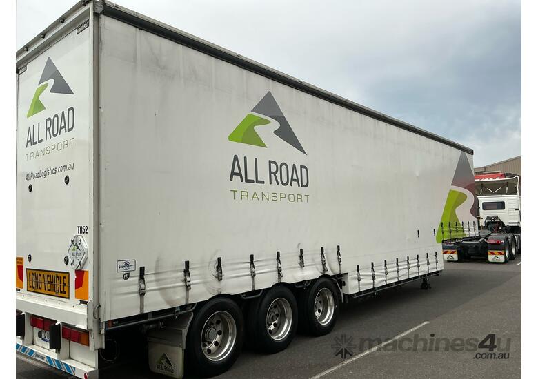 2022 Vawdrey VB S3 Tri Axle Double Drop Curtainside B Trailer