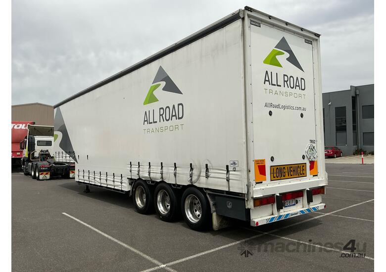 2022 Vawdrey VB S3 Tri Axle Double Drop Curtainside B Trailer