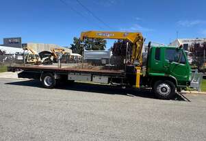 Truck Crane Truck Mitsubishi Fighter with Tando Crane 10.7m tray 3200kg 1DHN294 SN1826