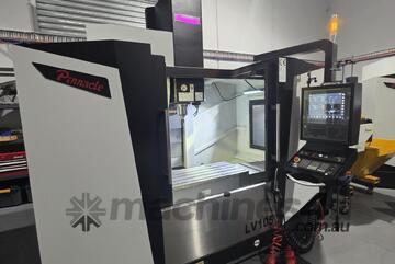 TWO 2022 PINNACLE LV105 CNC VERTICAL MACHINING CENTRES FOR SALE LOW HOURS