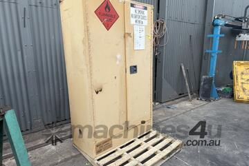 PRATT SAFETY CABINET 250L Hazardous Dangerous Flammable Liquids Storage Cabinet Sequential doors