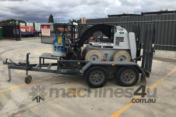 Schibeci Mini Skid Steer And Trailer Package
