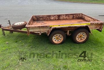 Trailer Box Trailer Polmac 9x5 Tandem 2015 Spare Wheel 1TQW154 SN1854