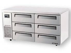 Turbo Air KUF12-3D-3 Drawer Under Counter Side Prep Table Freezer - picture0' - Click to enlarge