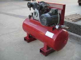 BROADBENT INDUSTRIAL 3 PHASE COMPRESSOR TWIN CYLIN - picture0' - Click to enlarge