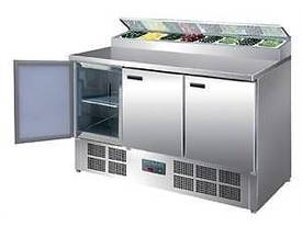 Polar G605-A - Refrigerated Prep Counter 3 Door 390Ltr - picture0' - Click to enlarge