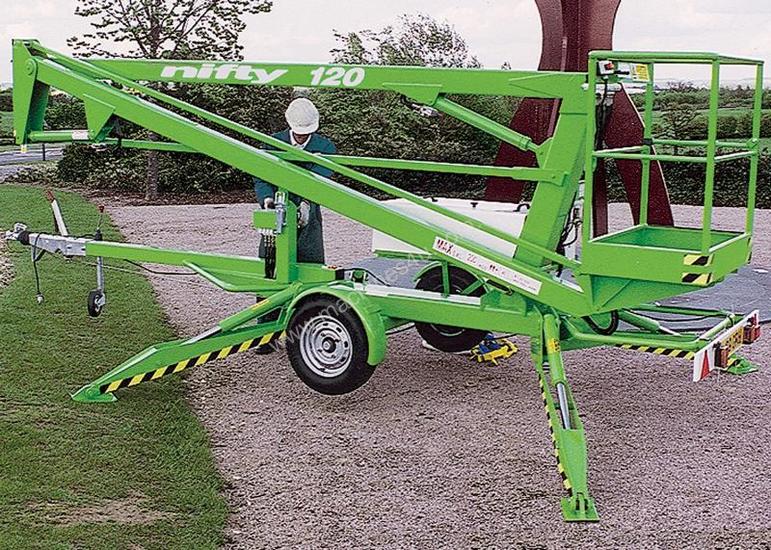 New niftylift NIFTY 120 Towable Cherry Picker in , Listed on Machines4u