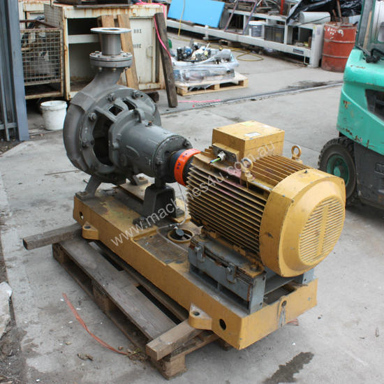 caption Flowserve Durco Reverse Vane chemical process pump