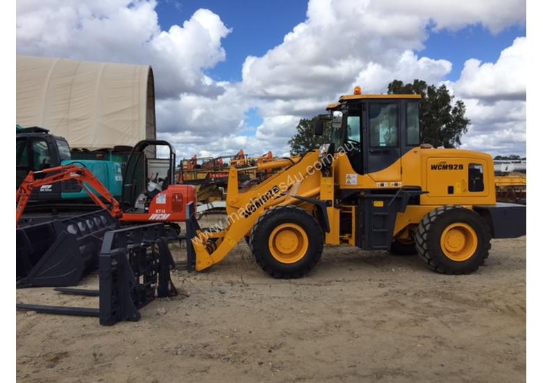 caption Brand New WCM928 6tonne Wheel Loader