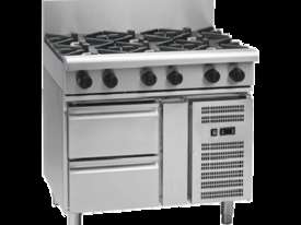 Waldorf 800 Series RNL8609G-RB - 900mm Gas Cooktop Low Back Version `` Refrigerated Base - picture0' - Click to enlarge