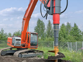 MOVAX TAD-31L EXCAVATOR MOUNTED PILING DRILL - picture1' - Click to enlarge
