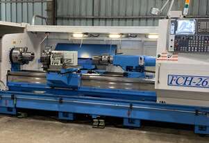 Heavy Duty KINWA 660mm Swing Flat Bed CNC Lathes