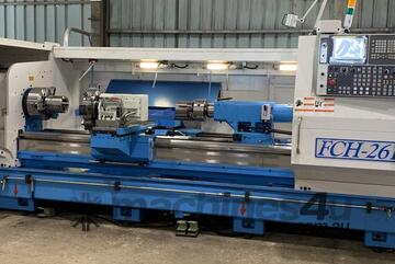 Heavy Duty KINWA 660mm Swing Flat Bed CNC Lathes
