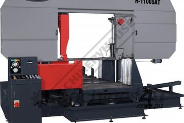 H-1100SAT Semi Automatic Double Column Heavy Duty Metal Cutting Band Saw 1100 x 1100mm (W x H) Squa