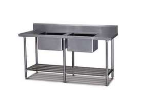 Ryno RS7180-2C 700 Series Double Sink Bench - picture0' - Click to enlarge