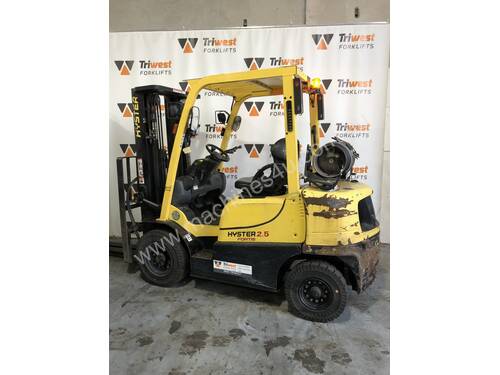 Hyster 2.5t counterbalance container mast forklift