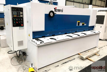 Yawei HGS 6-3050 Variable Rake Hydraulic Guillotine with Estun E21S.