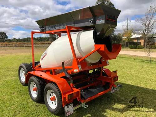 Cement Mixer CMX1500D Mobile Batching Plant Trailer ATTMIX