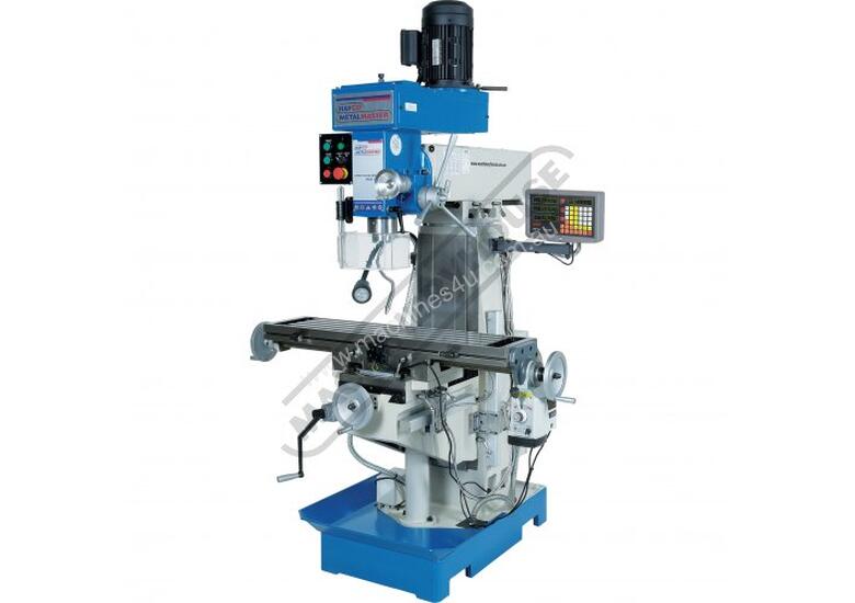New hafco metalmaster HM51B Turret Milling Machine X 580mm Y 190mm Z