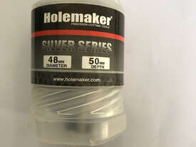 Holemaker 48Ø x 50mm Silver Series Metal Annular Hole Cutter Slugger Bit - picture2' - Click to enlarge