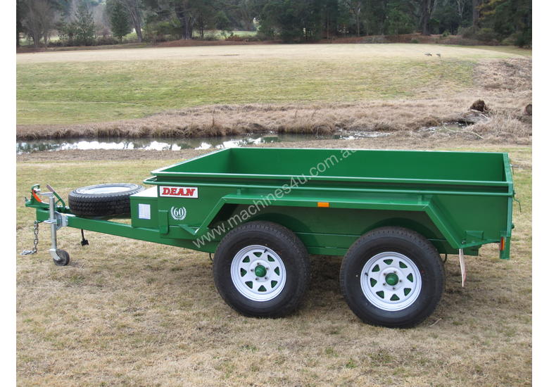 caption No.19 Tandem Axle Tipping Box Trailer