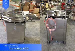 Flamingo 800mm Feeding/Collection Turn Table (Fully Stainless-Steel)