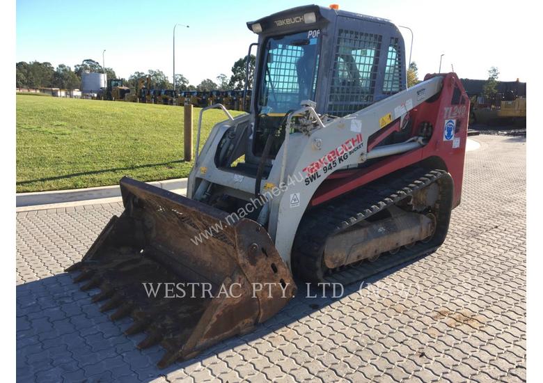 caption TAKEUCHI MFG. CO. LTD. TL240 Multi Terrain Loaders