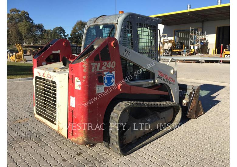 caption TAKEUCHI MFG. CO. LTD. TL240 Multi Terrain Loaders