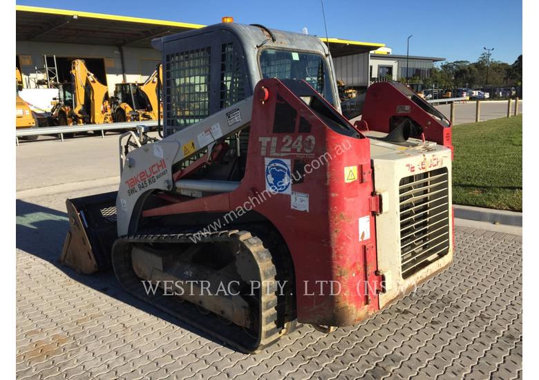 caption TAKEUCHI MFG. CO. LTD. TL240 Multi Terrain Loaders