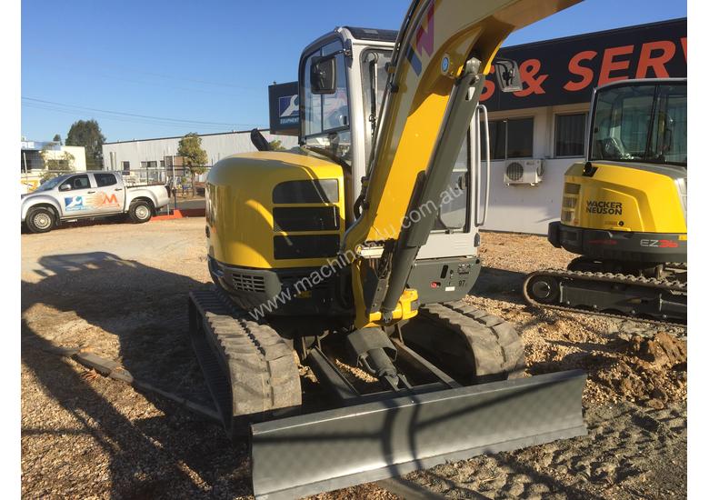 caption Wacker Neuson EZ53 Excavator - Outrageously Powerful