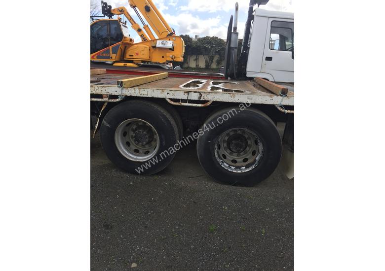 caption Hino Crane Truck