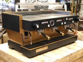 LA MARZOCCO LINEA CLASSIC AV BLACK GOLD  3 GROUP ESPRESSO COFFEE MACHINE - picture0' - Click to enlarge