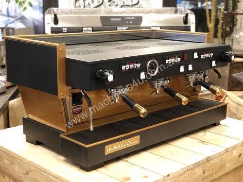 LA MARZOCCO LINEA CLASSIC AV BLACK GOLD  3 GROUP ESPRESSO COFFEE MACHINE