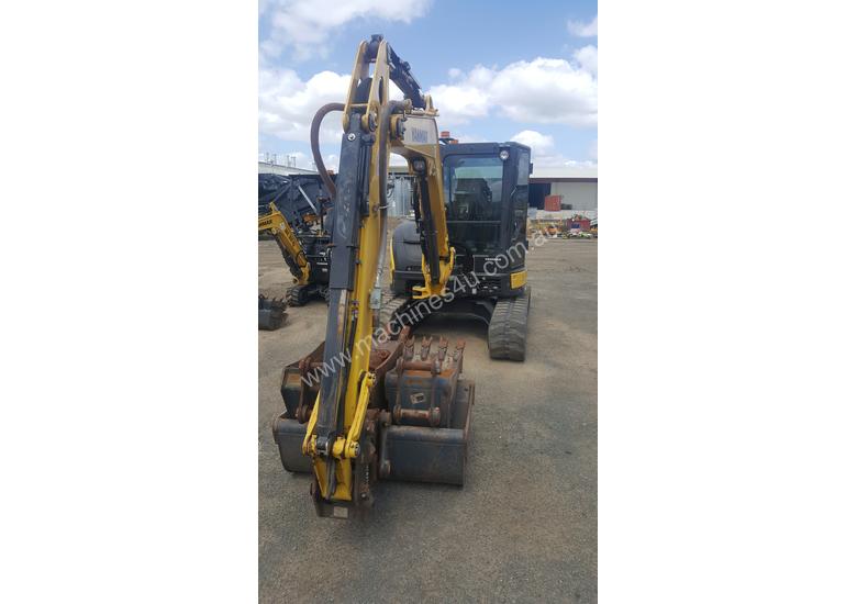 Used 2017 Yanmar Low Houred Yanmar VIO556BC With Tilt Hitch Buckets Excavator in , Listed on