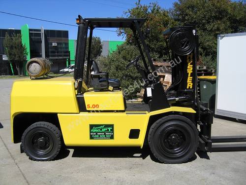 HYSTER 5T LPG forklift with CONTAINER MAST