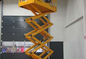 Haulotte 26ft Electric Scissor Lift Compact, Efficient, and Ideal for Indoor Use Haulotte 26ft Electric Scissor Lift Compact, Efficient, and Ideal for Indoor Use
