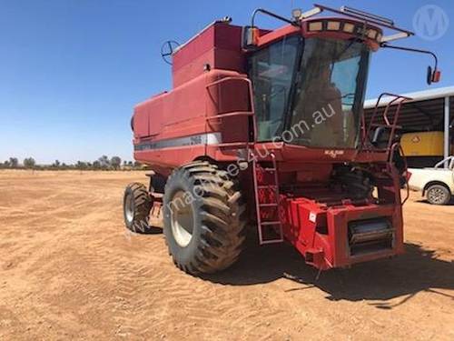 Case IH 2166 with 36ft Macdon in WA